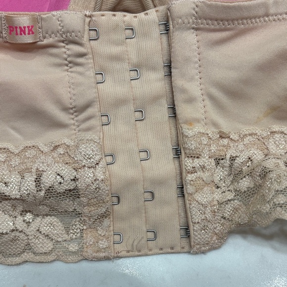 Pink Victoria’s Secret padded Bra. Strapless - Picture 6 of 6